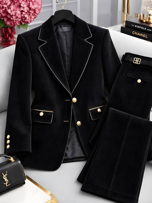 ست کت و شلوار زنانه مزونی نغمه