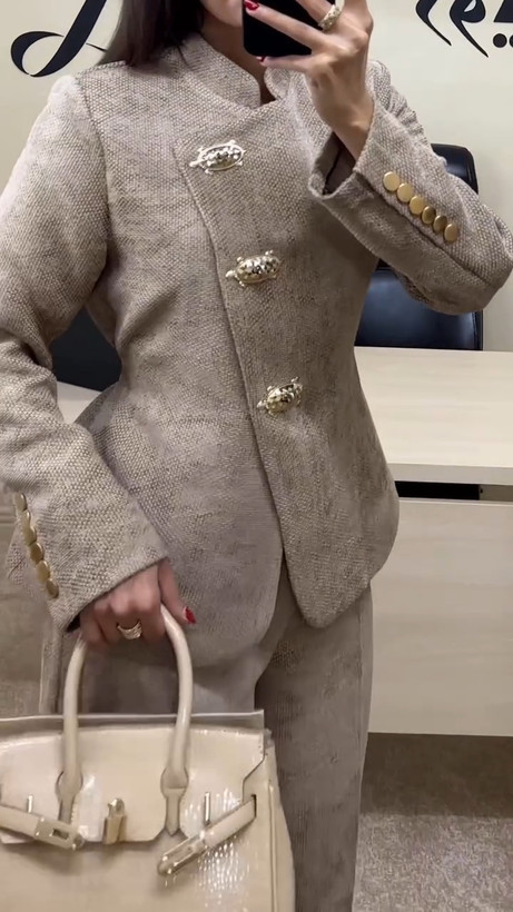 ست کت و شلوار زنانه مزونی شیما